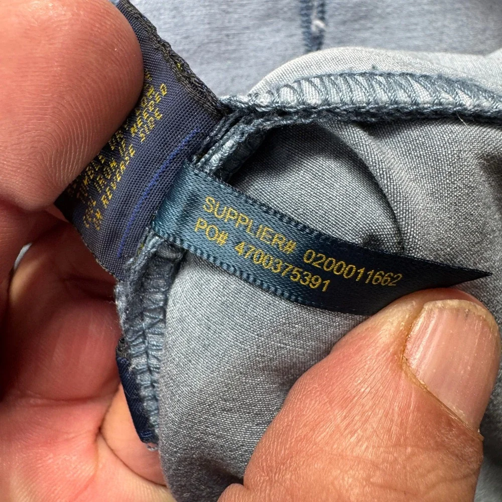 Polo‎ Ralph Lauren Shorts Mens 44 Big Blue Classic Fit Chino Cotton Blend Dad